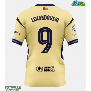 Barcelona Robert Lewandowski #9 Bortatröja 2025-26 Kortärmad